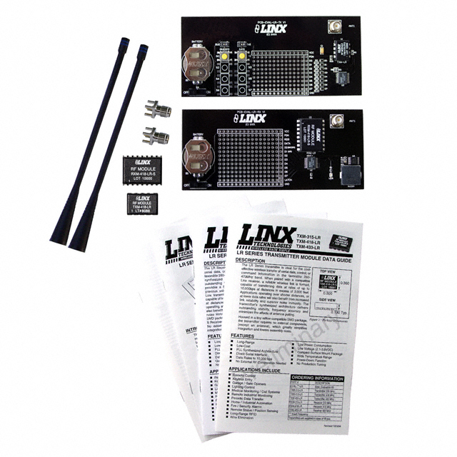 EVAL-315-LR Linx Technologies Inc.  Cartes de kits d'évaluation et de développement RF